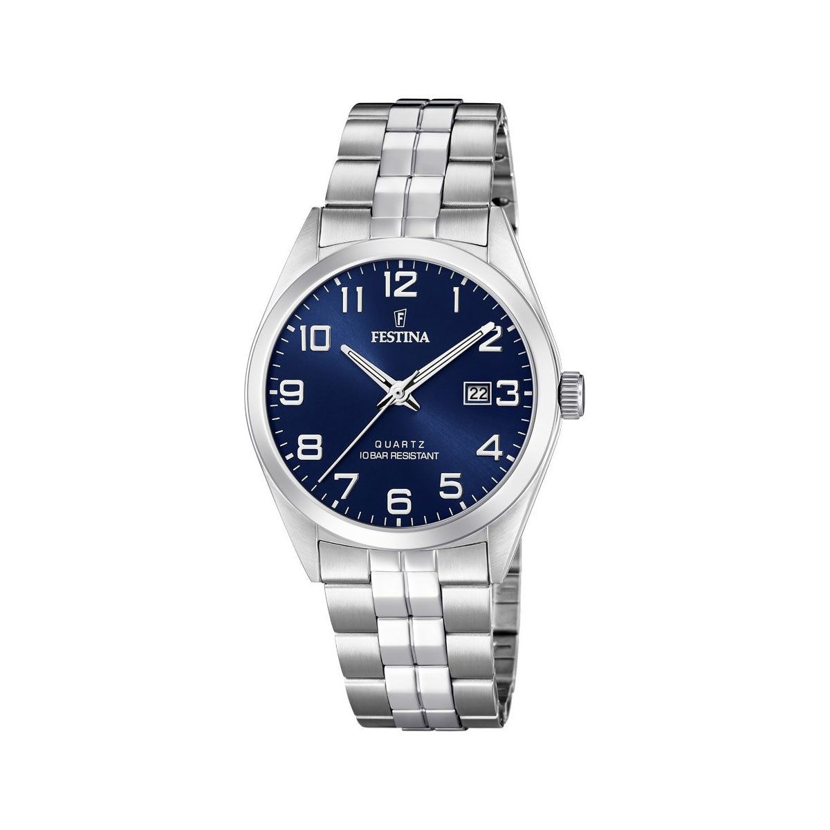 Zegarek na srebrnej bransolecie - Festina Classic Bracelat