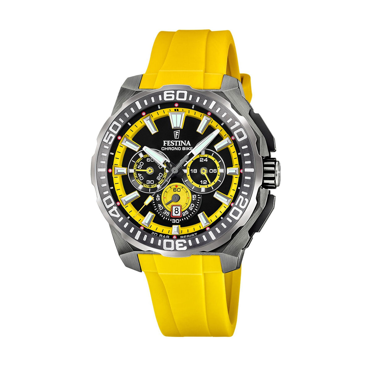 Zegarek na żółtym pasku - Festina Chrono Bike '26