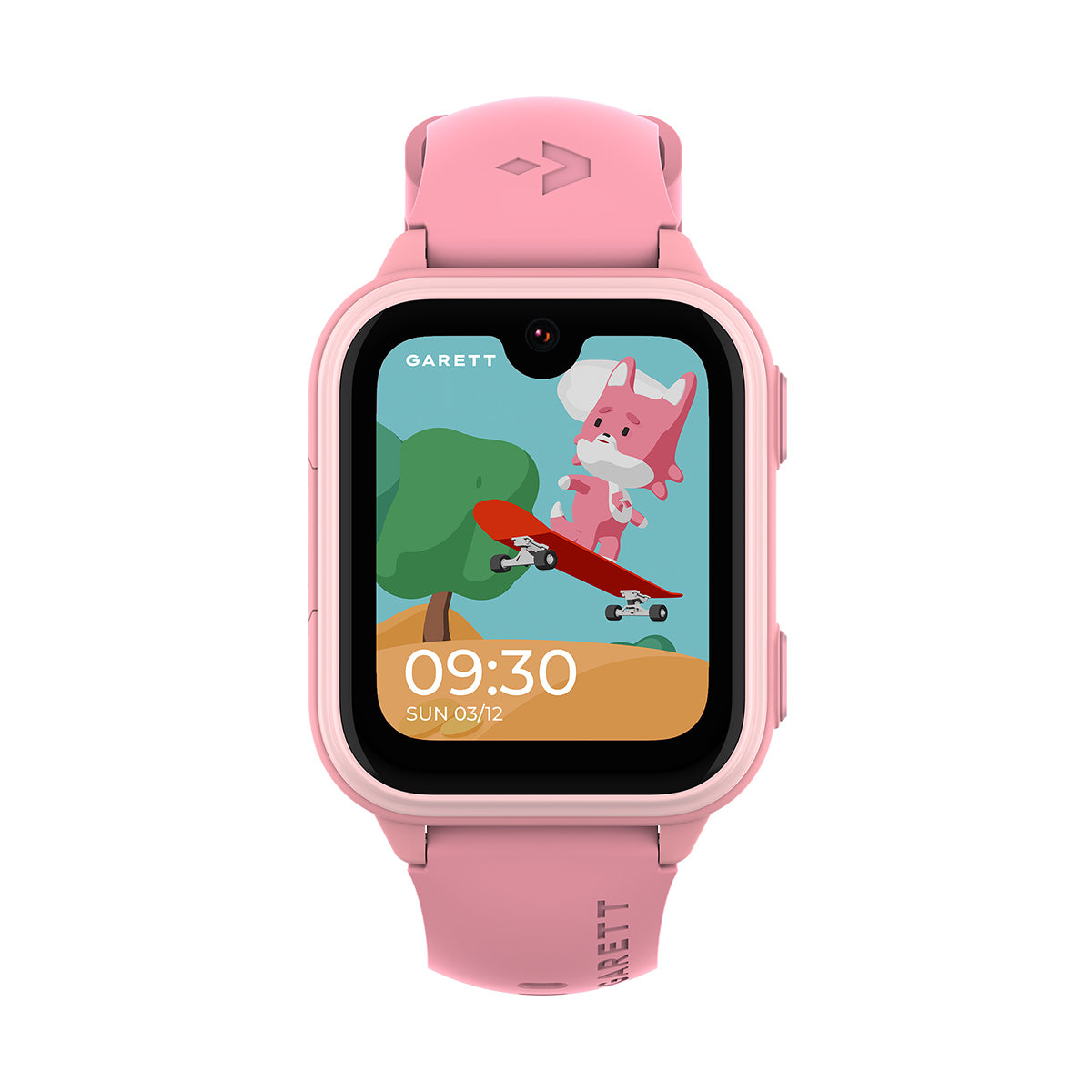 Smartwatch na różowym pasku - Garett Kids Vibe 4G