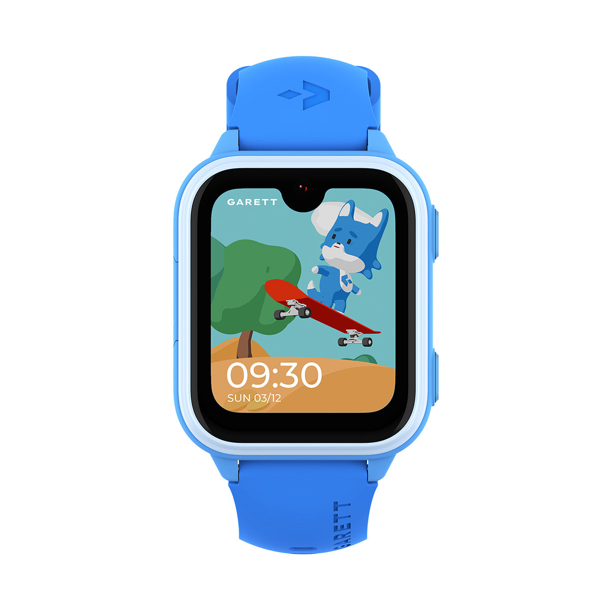 Smartwatch na niebieskim pasku - Garett Kids Vibe 4G