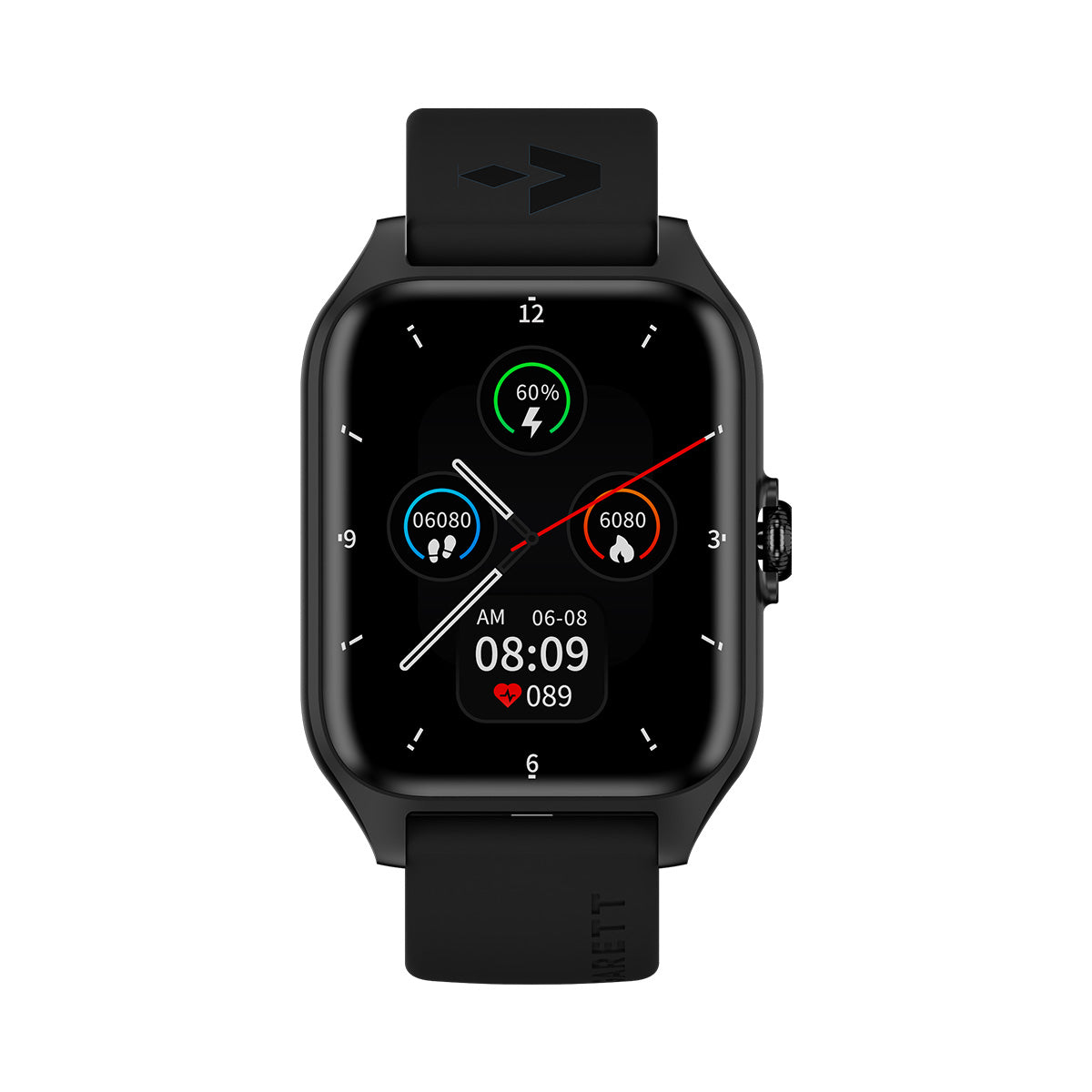 Smartwatch na czarnym pasku - Garett GRC Activity 2