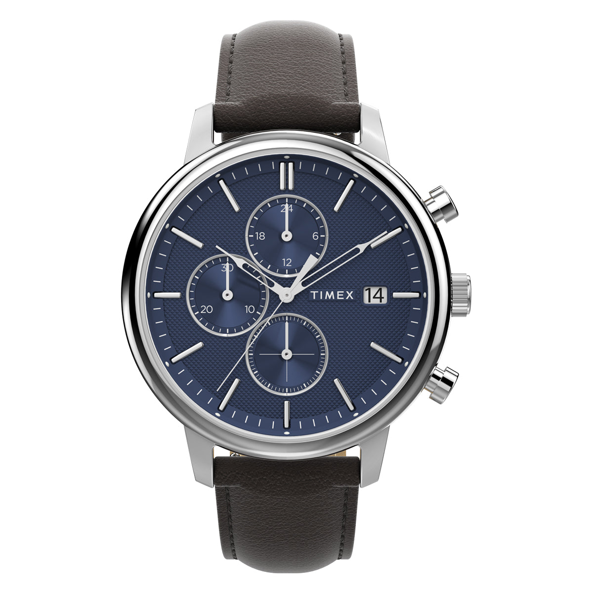 Zegarek na brązowym pasku - Timex Chicago