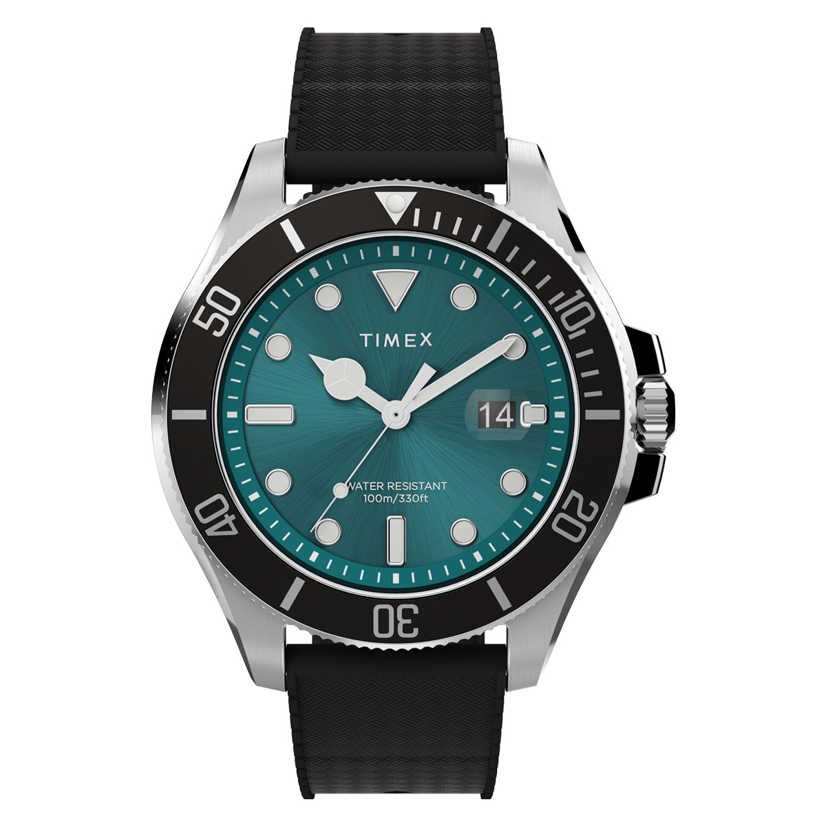 Zegarek na czarnym pasku - Timex Harborside Coast
