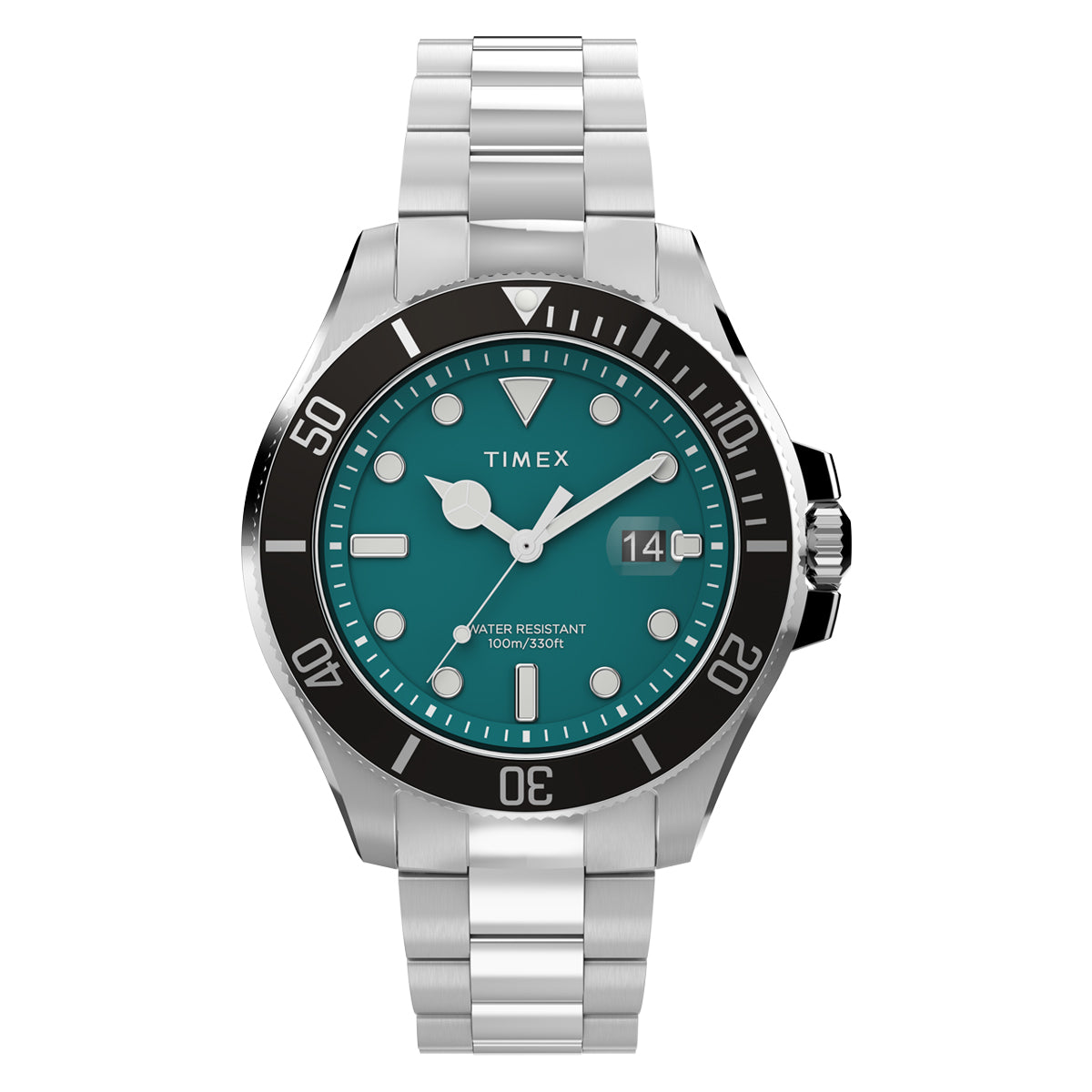 Zegarek na srebrnej bransolecie - Timex Harborside Coast