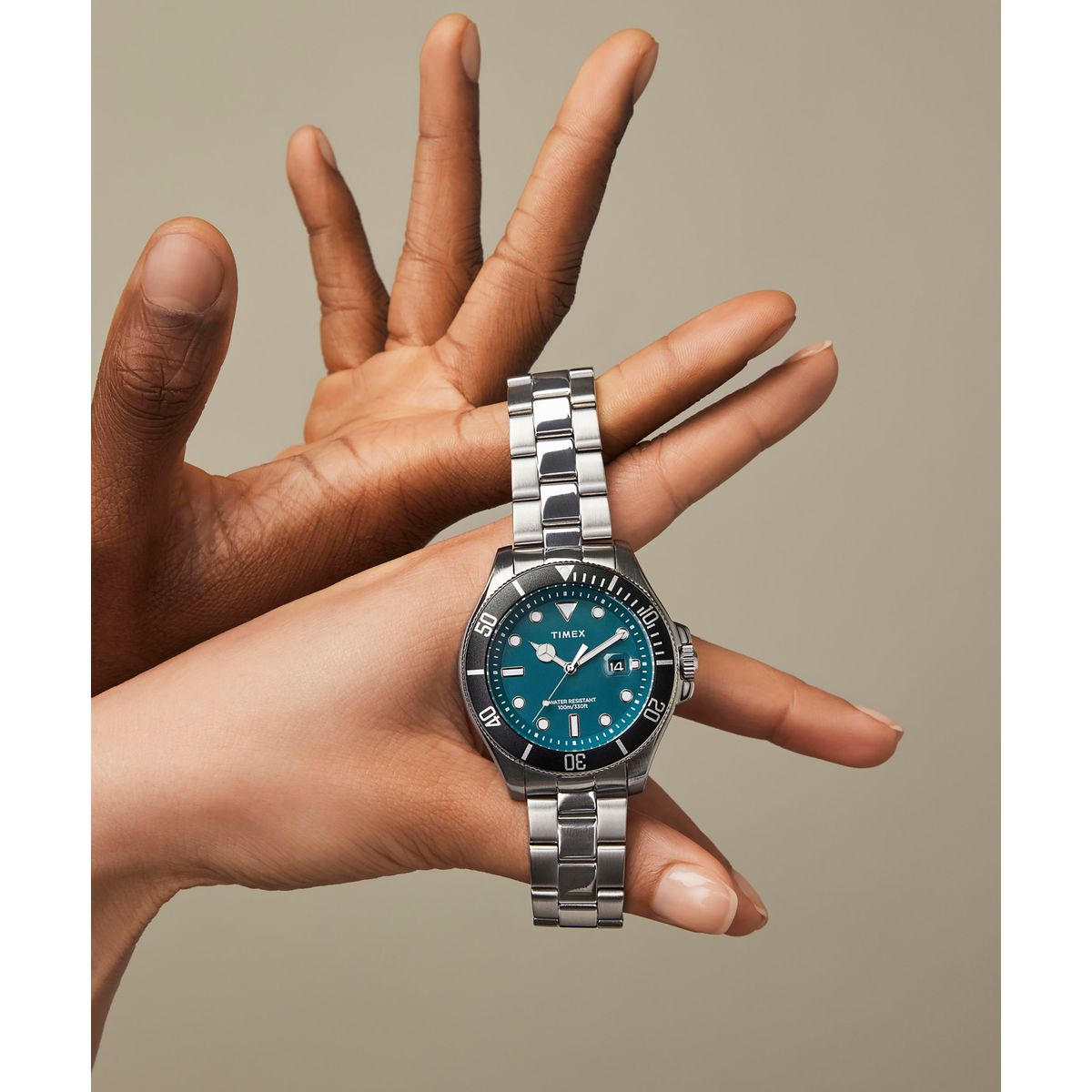 Zegarek na srebrnej bransolecie - Timex Harborside Coast