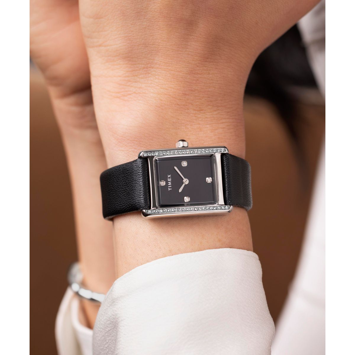 Zegarek na czarnym pasku - Timex Hailey