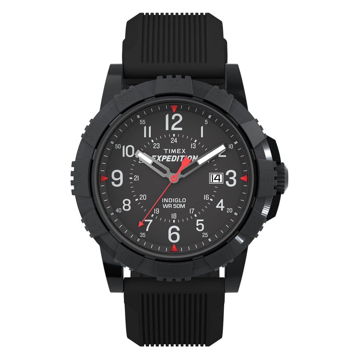 Zegarek na czarnym pasku - Timex Ridge